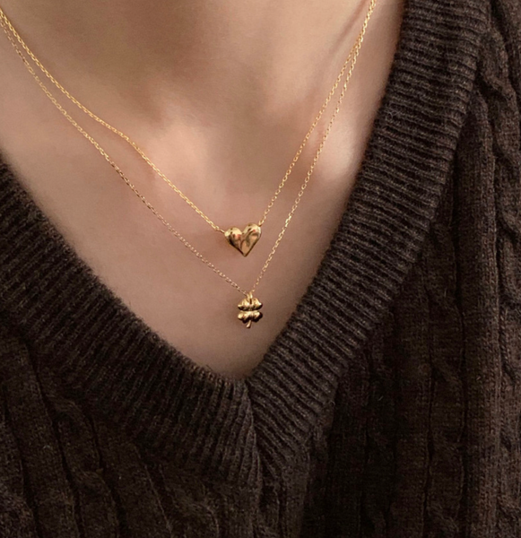 [DUNGEUREON] Four-leaf Clover Necklace