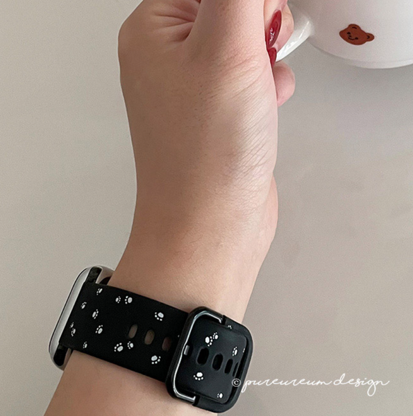 [pureureum design] Cupid Bear Apple Watch Silicon Strap