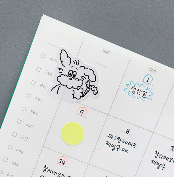 [scooty studio] Little Bunny Sticker 03