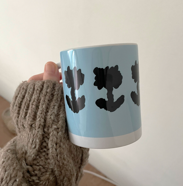 [midmaly] Blue Tulip Mug 330ml