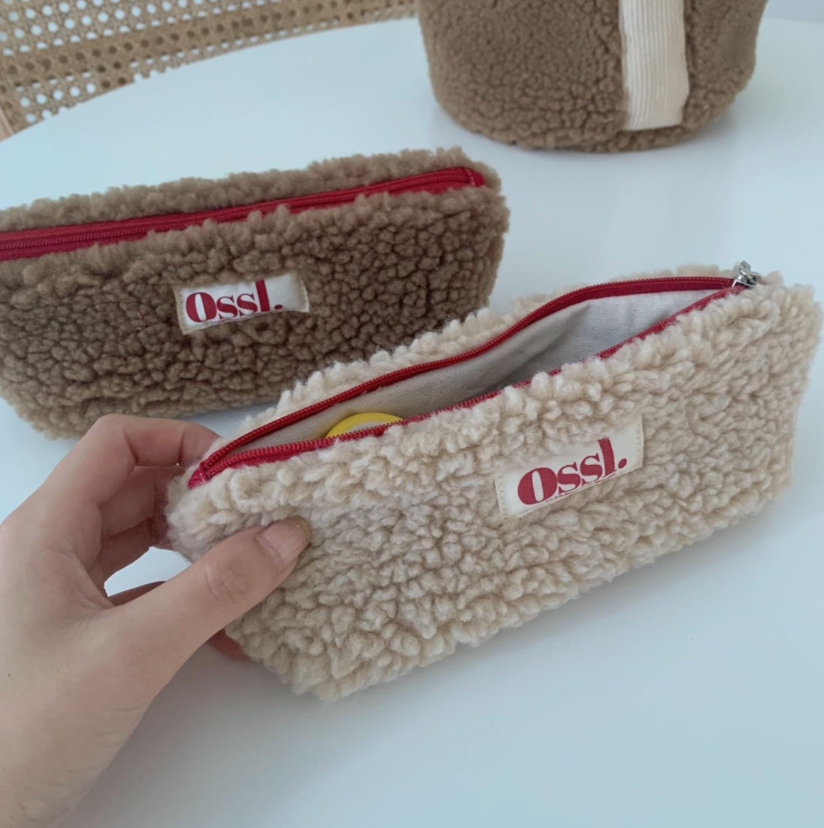 [OSSL] Pencil Case (Beige)