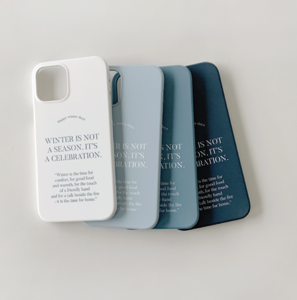 [Mademoment] Winter Day Phone Case