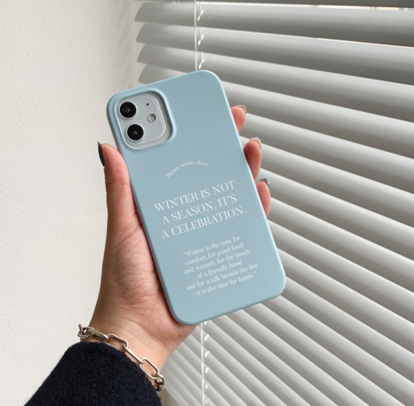 [Mademoment] Winter Day Phone Case