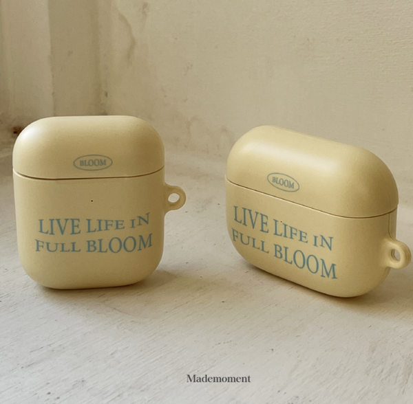 [Mademoment] Full Bloom Airpods Case