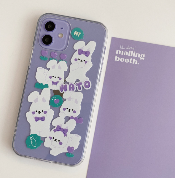 [malling booth] HATO and GARDEN Jelly Hard Case