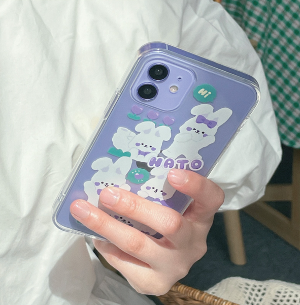 [malling booth] HATO and GARDEN Jelly Hard Case