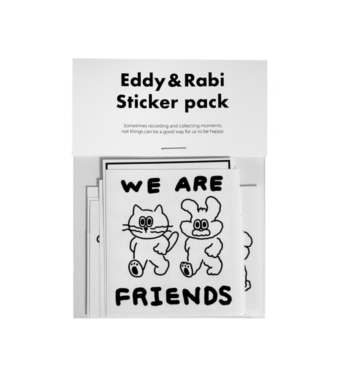 [ADDHALF] Eddy & Rabi Sticker Pack