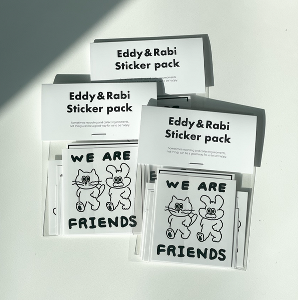 [ADDHALF] Eddy & Rabi Sticker Pack