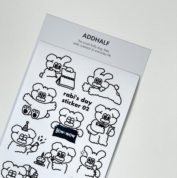 [ADDHALF] Rabi's Day Sticker 02