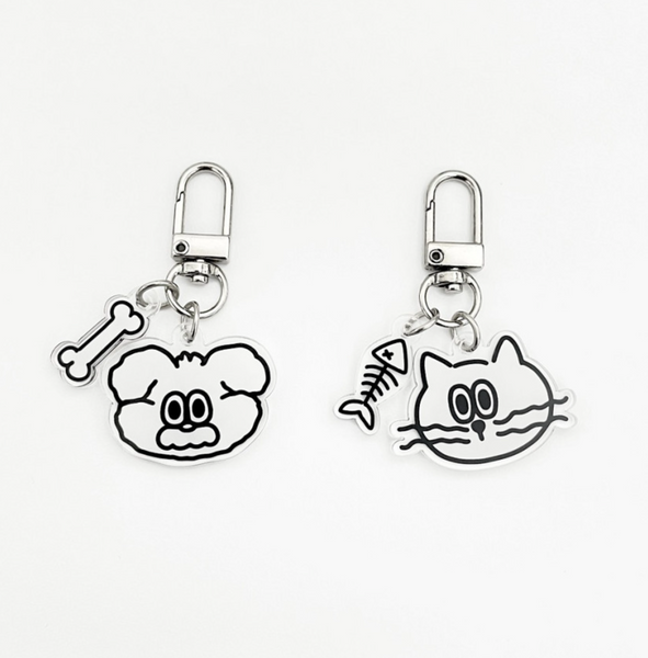 [ADDHALF] Eddy & Rabi Keyring