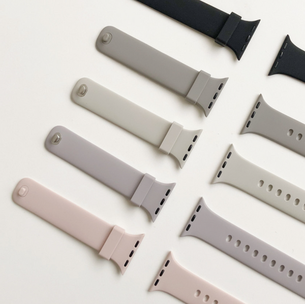 [LE SANS]  Soft Silicon Apple Watch Strap