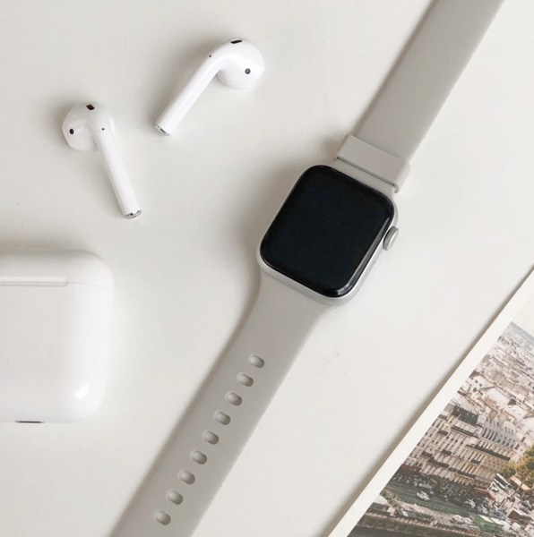 [LE SANS]  Soft Silicon Apple Watch Strap