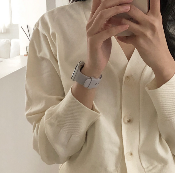 [LE SANS]  Soft Silicon Apple Watch Strap