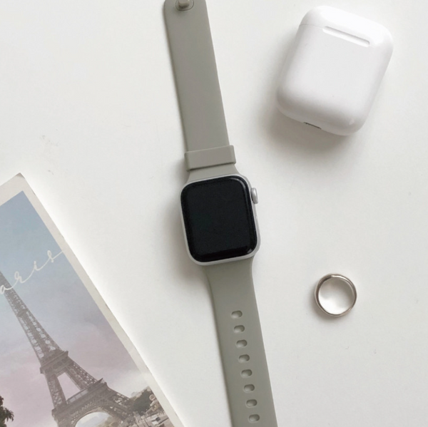 [LE SANS]  Soft Silicon Apple Watch Strap