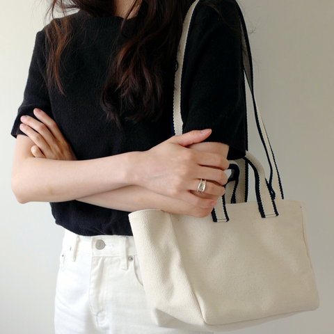 [unfold] Mini Two-tone Strap Bag (2colour)