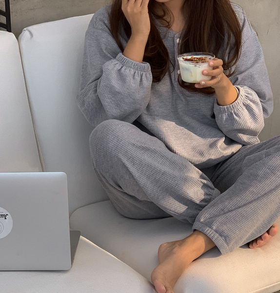 [Juuneedu] J'eu 247 - in N out Homewear (Grey)