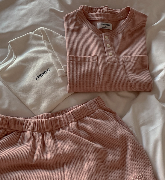 [Juuneedu] J'eu 247 - in N out Homewear (Pink)