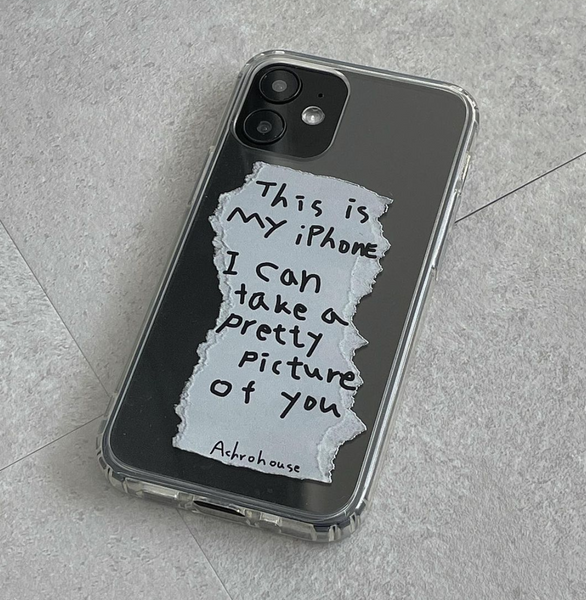 [Achrohouse] MY I-PHONE Jelly Case