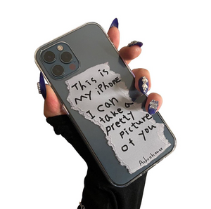 [Achrohouse] MY I-PHONE Jelly Case