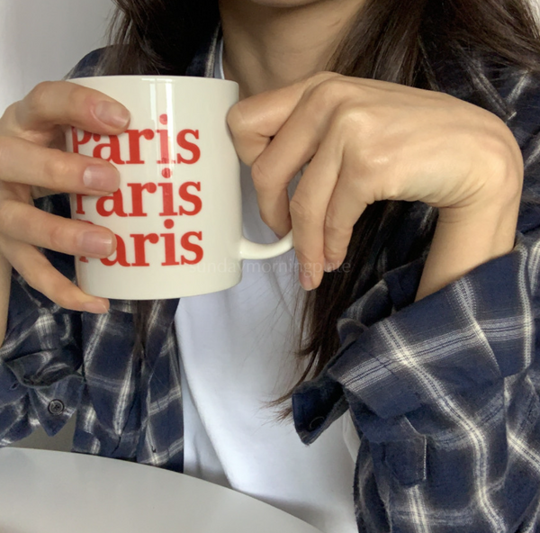 [sunday morning plate] City mug 11oz - PARIS