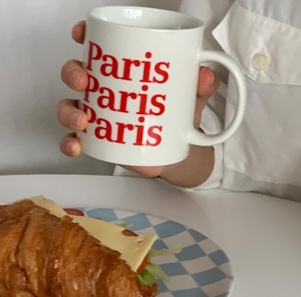 [sunday morning plate] City mug 11oz - PARIS
