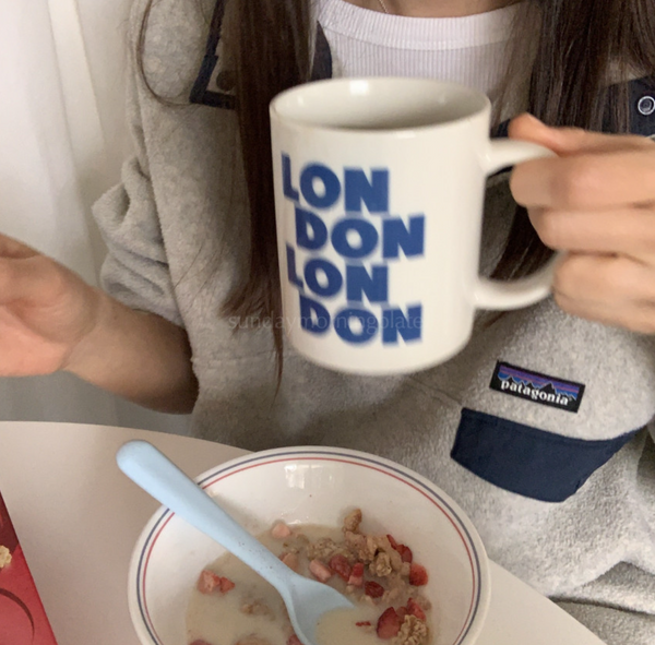 [sunday morning plate] City mug 11oz - LONDON