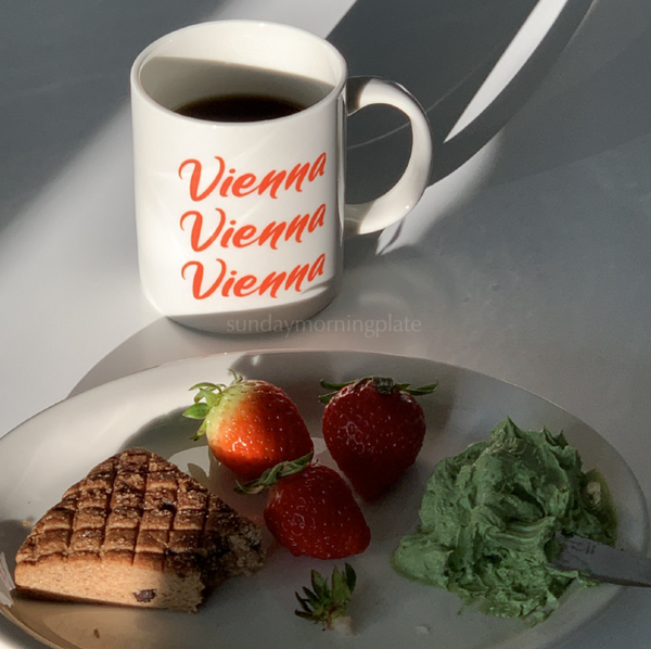[sunday morning plate] City mug 11oz - Vienna