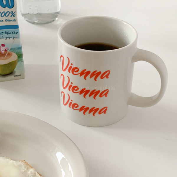 [sunday morning plate] City mug 11oz - Vienna