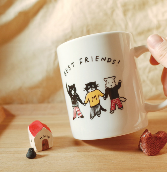 [HUGINN AND MUNINN] Best Friends Mug 350ml