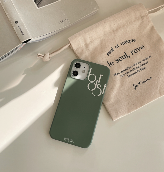 [Browned] Musk Hard Case (2colour)