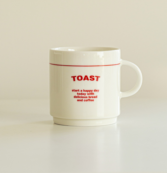 [momur] TOAST Mug Red (2Colour, 2Size)