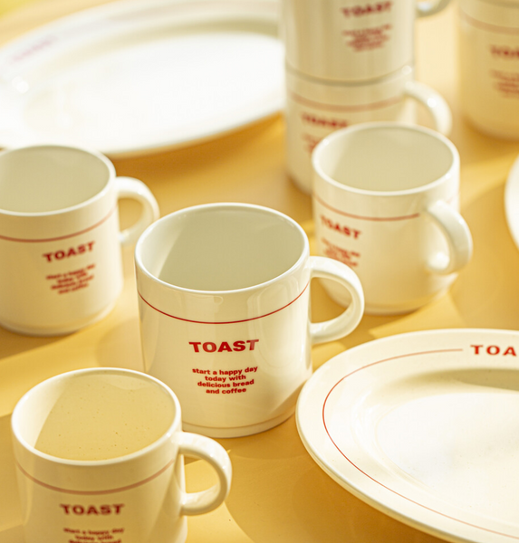 [momur] TOAST Mug Red (2Colour, 2Size)