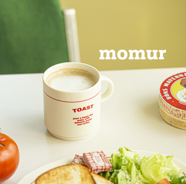 [momur] TOAST Mug Red (2Colour, 2Size)