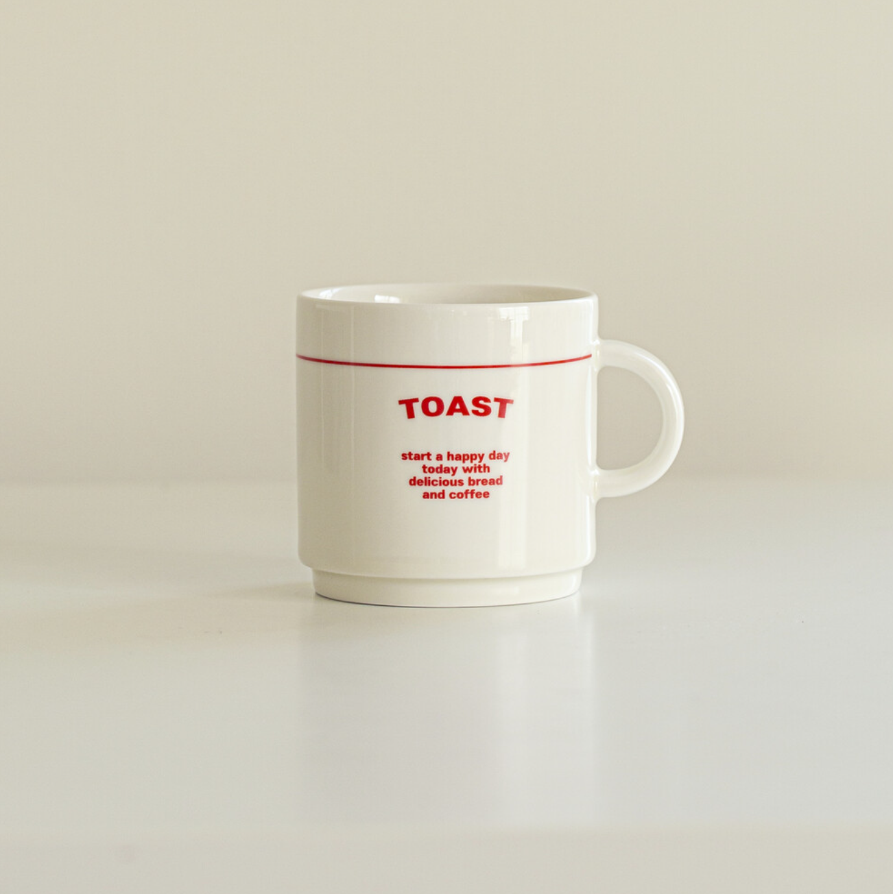 [momur] TOAST Mug Red (2Colour, 2Size)