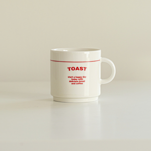 [momur] TOAST Mug Red (2Colour, 2Size)