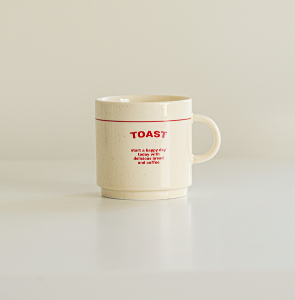 [momur] TOAST Mug Red (2Colour, 2Size)