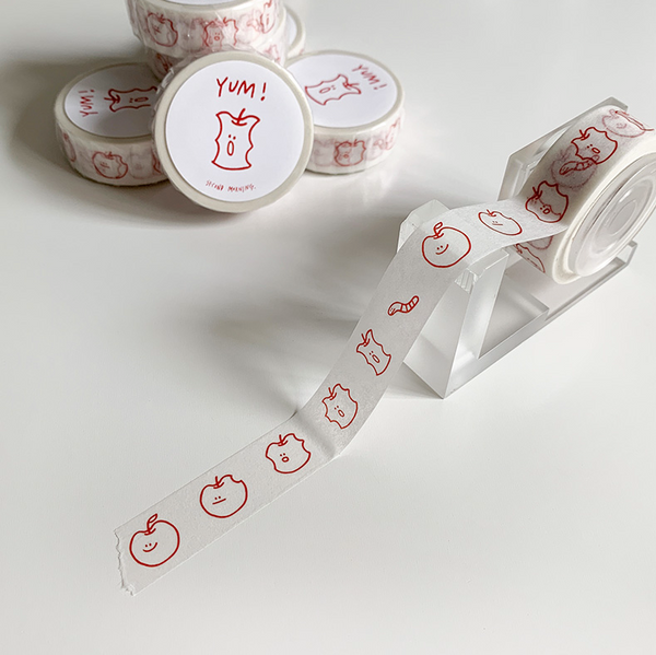 [second morning] YUM Apple Masking Tape