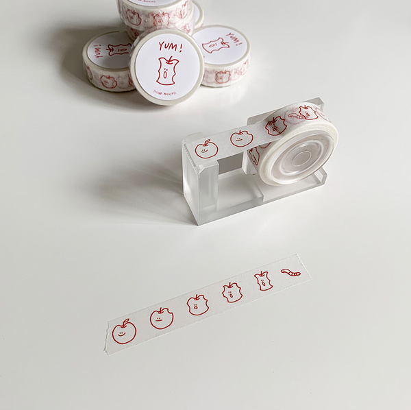 [second morning] YUM Apple Masking Tape