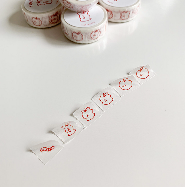 [second morning] YUM Apple Masking Tape