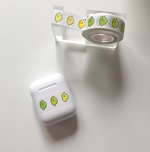 [second morning] Lemon Masking Tape