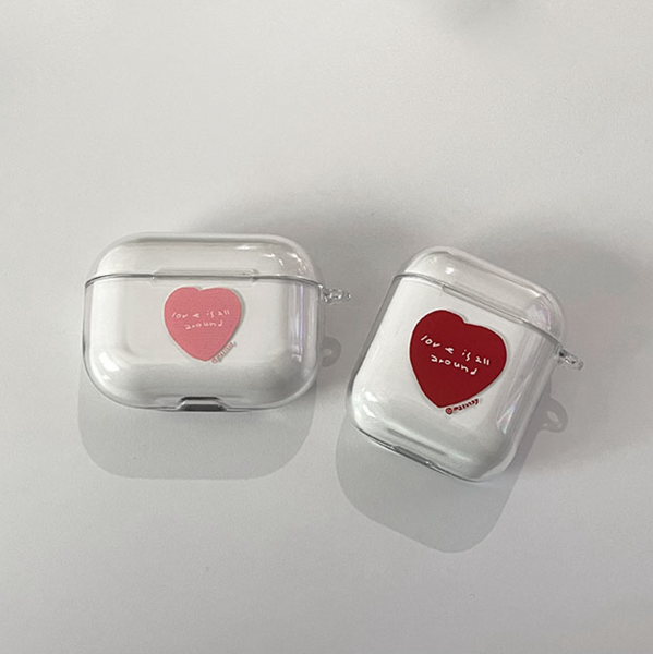 [MAZZZZY] Around Clear Airpods Case