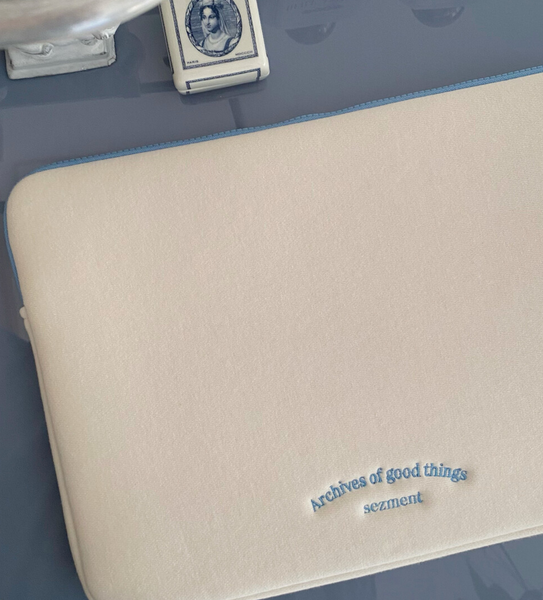 [sezment] Laptop Case/ Ipad Pouch #Skyblue