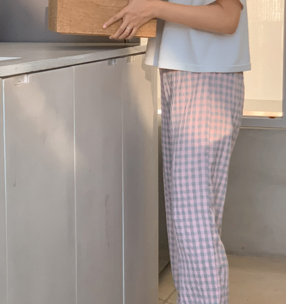[Juuneedu] Fruity Check Pyjama Pants