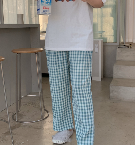 [Juuneedu] Fruity Check Pyjama Pants