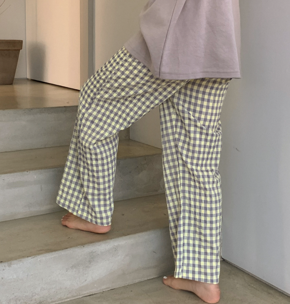 [Juuneedu] Fruity Check Pyjama Pants