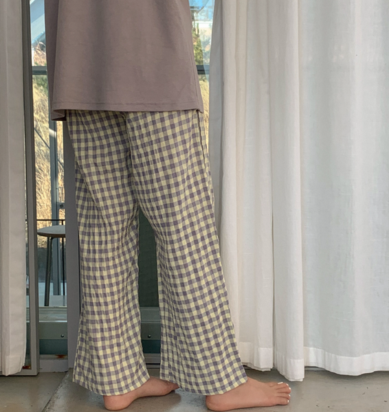 [Juuneedu] Fruity Check Pyjama Pants