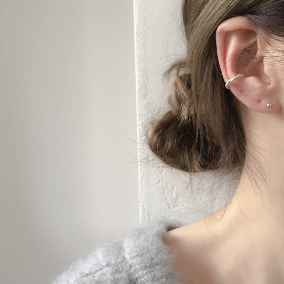 [moat] Tender Earcuff (silver925)