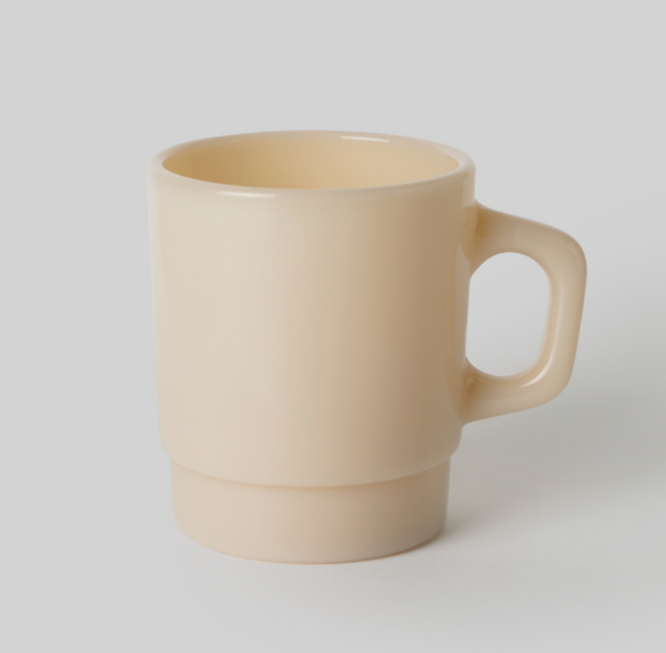 [UNS] Basic Milk Glass Mug (Latte) 250ml