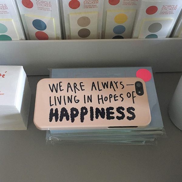 [Malgrecela] IPhone hard case - Hopes of Happiness