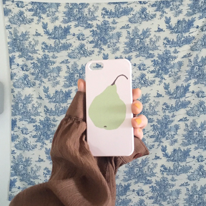 [Malgrecela] IPhone hard case - Pear